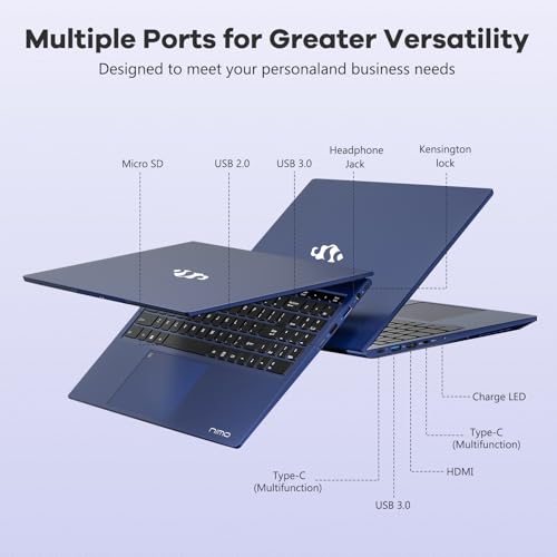 NIMO 15.6" FHD Gaming Laptop, AMD Ryzen 5, 32GB RAM 1TB SSD O691531