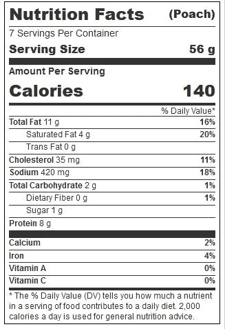Carls Pork and Beef Jalapeno Smoked Sausage, 10 lb H9076