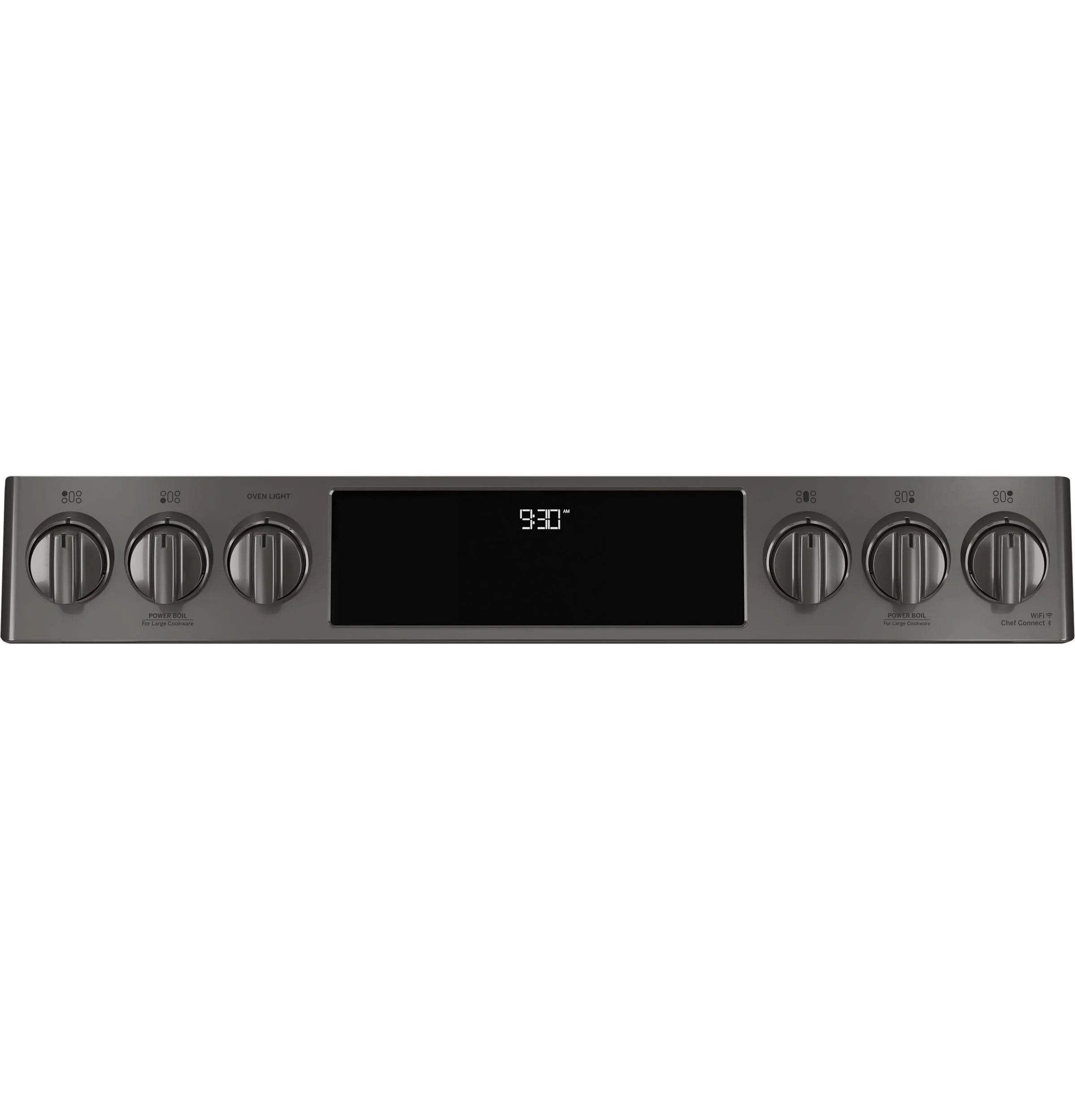 GE Profile 30" Slide-In Gas Range 5.6 Cu. Ft. Black Stainless Steel M31006