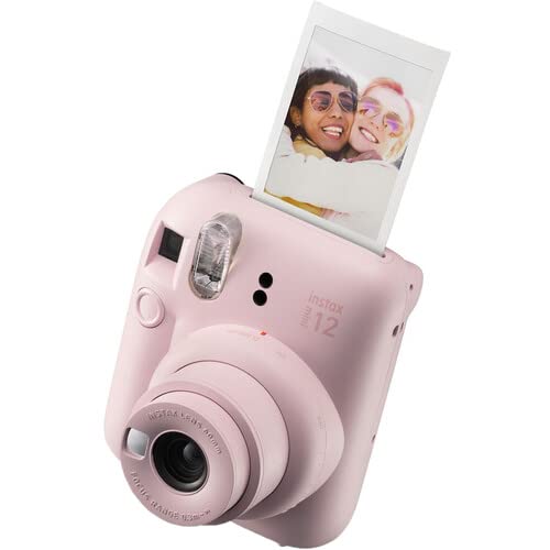 Fujifilm Instax Mini 12 Instant Camera Pastel Blue with 40 Sheets Film Bundle R3418