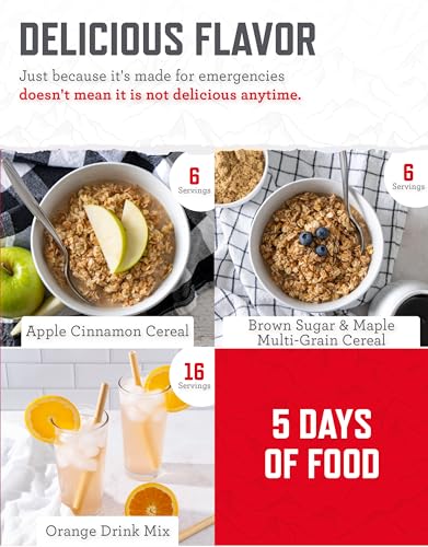 ReadyWise Emergency Food Supply 104 Servings Variety Pack Bucket A71005