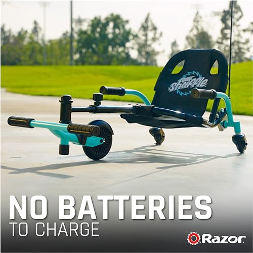 Razor Crazy Cart Shuffle Drifting Go-Kart for Kids Ages 4+ W602471