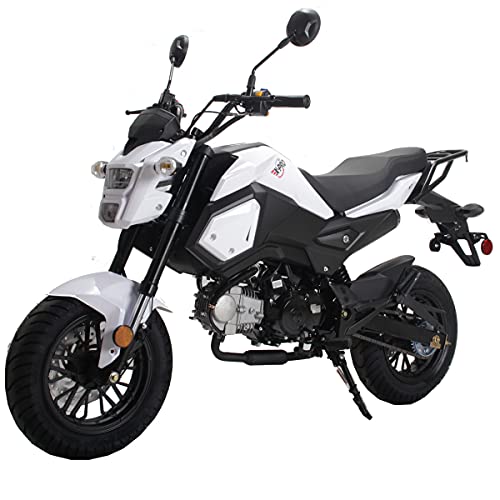 X-PRO 125cc Adult Gas Motorcycle Dirt Street Bike, 12" Wheels J873