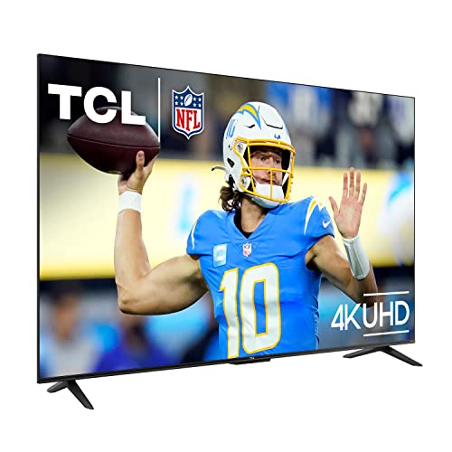 TCL 43-Inch Class S4 4K LED Smart TV with Roku TV, Dolby Vision, HDR, Dolby Atmos E913