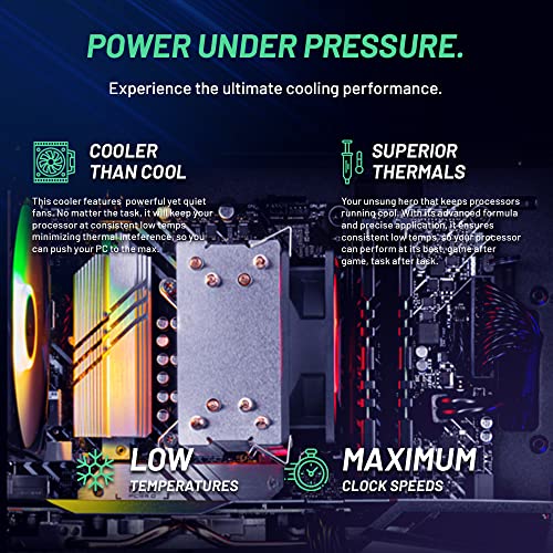 Skytech Nebula Gaming PC Desktop, Ryzen 5 5600, RTX 3050, 1TB SSD, 16GB RAM Q7363