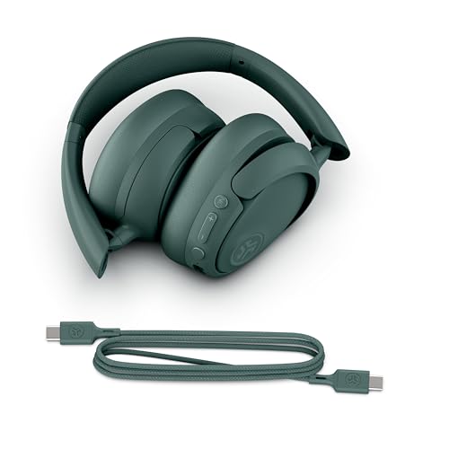 JLab JBuds Lux ANC Wireless Headphones, Sage, Over-Ear Bluetooth M35854