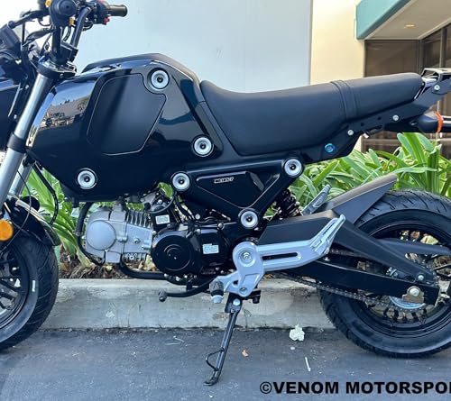 Vader Pro 125cc Motorcycle, Gen 3 X21RS Venom, Gas-Powered Street Bike for Adults C42339