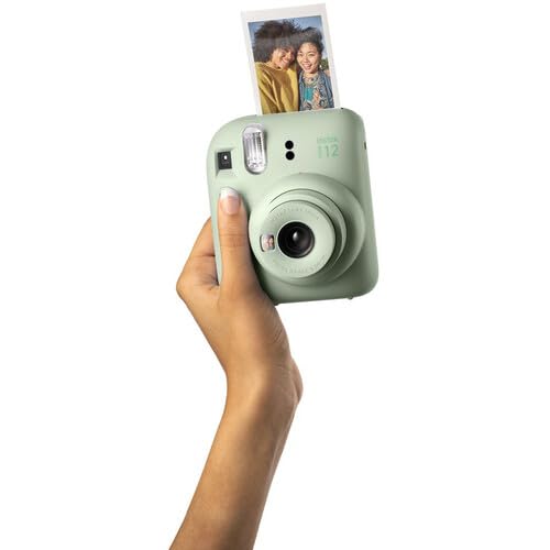 Fujifilm Instax Mini 12 Instant Camera Pastel Blue with 40 Sheets Film Bundle R3418