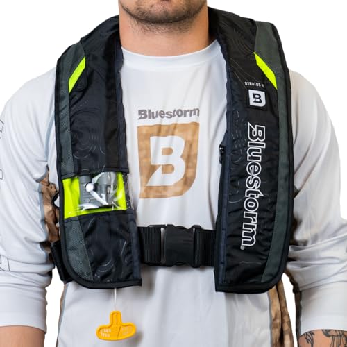 BLUESTORM Stratus 35 Inflatable Life Jacket PFD for Adults, USCG Approved K83495