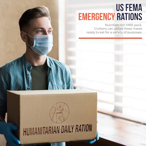 The Wornick Company MRE Humanitarian Meals Ready to Eat, 10 pack S421306