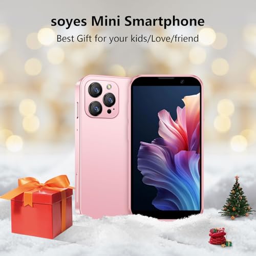 Mini Phone 4G Unlocked Small Smartphone 3.0" Touch Screen Dual SIM 2GB+16GB Black P776944