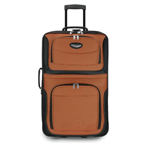 Travel Select Amsterdam 4-Piece Softside Expandable Luggage Set, Gray V976