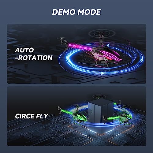 RC Helicopter for Kids with 30Mins Flight, 2 Batteries, LED Lights U8129