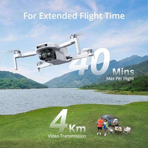 Potensic ATOM LT GPS Drone Under 249g with 2.5K EIS Camera, 4KM FPV, 2 Batteries, Foldable for Adults B74850