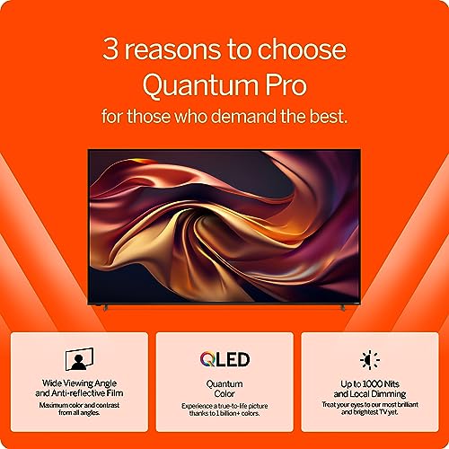 VIZIO 50-inch Quantum Pro 4K QLED Smart TV with Dolby Vision, 2023 Model I492