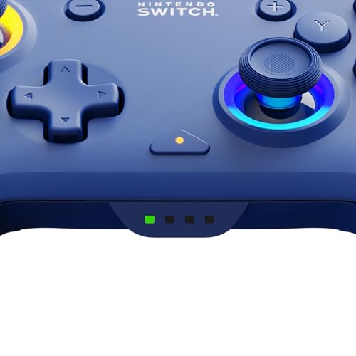 PDP Afterglow Wave Wireless RGB Gaming Controller for Nintendo Switch, Black I1528