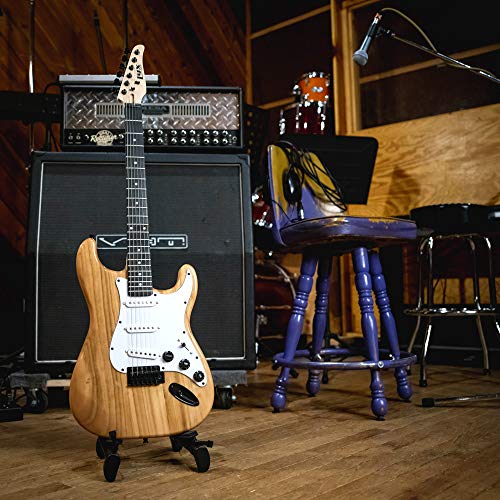 LyxPro Electric Guitar 39" Beginner Starter Kit with 20W Amp, Black B69338