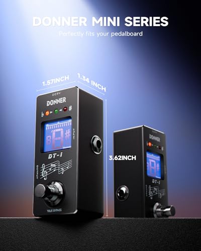 Donner Morpher Mini Distortion Guitar Pedal 3 Modes for Electric Guitar V47970