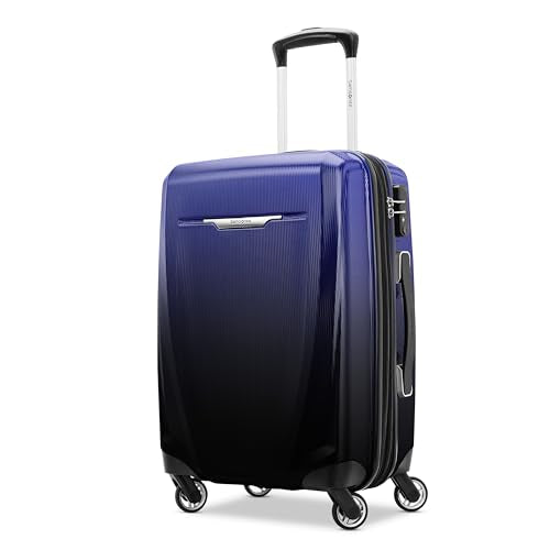 Samsonite Winfield 3 DLX Hardside Expandable Luggage, Silver, Carry-On 20-Inch F64293