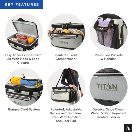 Arctic Zone Titan Deep Freeze Zipperless Hardbody Cooler W899