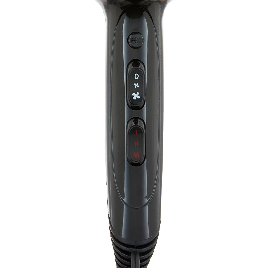 Kim Kimble Celebrity Series Ultra-Light 1875W Pro Hair Dryer, Black & Rose Gold T8431