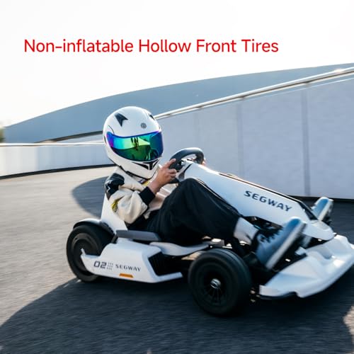 Segway Ninebot Gokart Pro and Gokart Pro 2 Electric Go Kart, Ages 14+, 15.5 Miles N55927