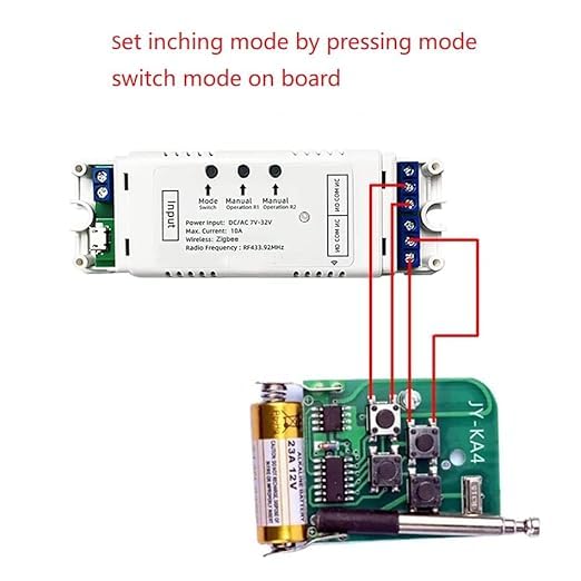 Zigbee 4CH DC7-32V USB Relay Smart Switch Module, Tuya APP Remote Control V113