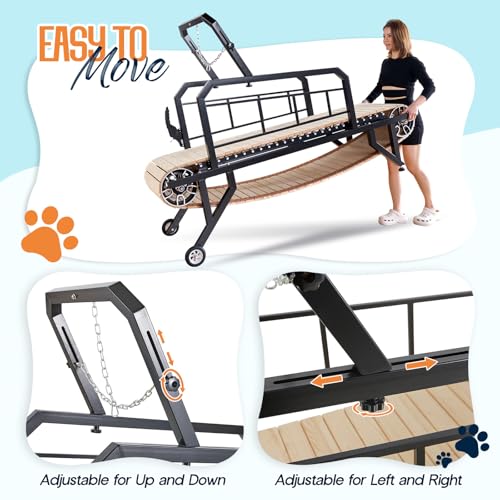 Albott Dog Treadmill for Large & Medium Dogs, Up to 330 Lbs K295