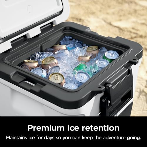 Ninja FrostVault 45QT Cooler with Wheels, Lakeshore Blue M1144