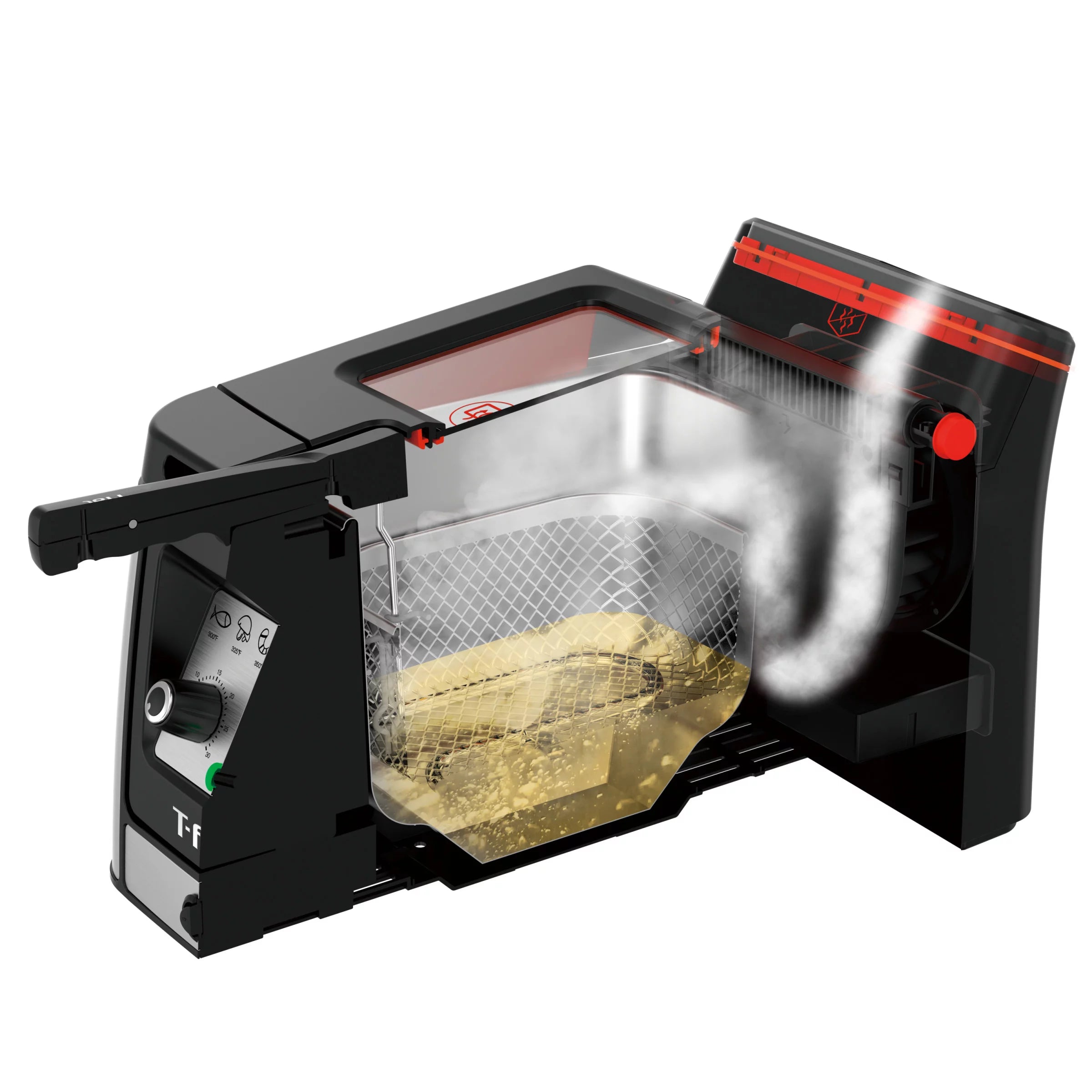 T-fal Advanced Odorless Deep Fryer, 3.5 L Y561