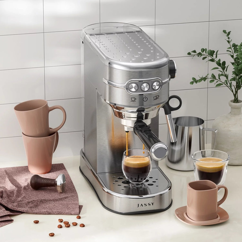 Espresso Coffee Maker 20 Bar with Milk Frother V403