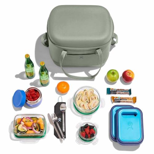 Hydro Flask Cooler Bag - Insulated Soft Lunch Bag - 12 L, Koala Gray and Black A977074