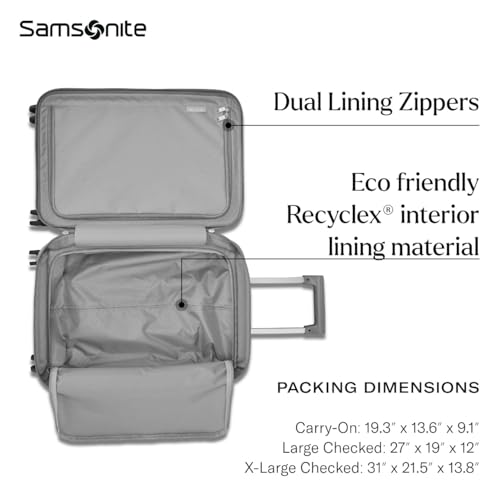 Samsonite UpLIFT 19" Lightweight Hardside Carry-On Luggage with Spinner Wheels V72236