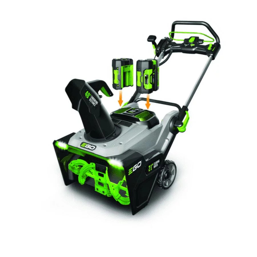 Ego Power+ SNT2112 Dual Port Snow Blower 21In. Kit with Steel Auger W246