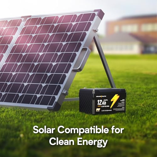 12V 7Ah LiFePO4 Deep Cycle Battery with Built-in BMS, IP67 Waterproof R689