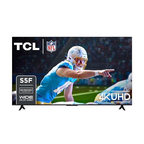 TCL 55-Inch Class S5 UHD 4K LED Smart TV with Fire TV, Dolby Vision, Alexa Built-in Q371022