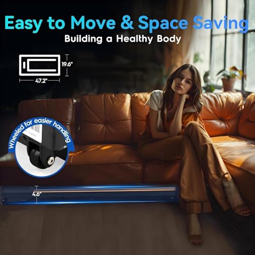 Walking Pad Treadmill for Home Office with Remote Control and LED Display Z243747