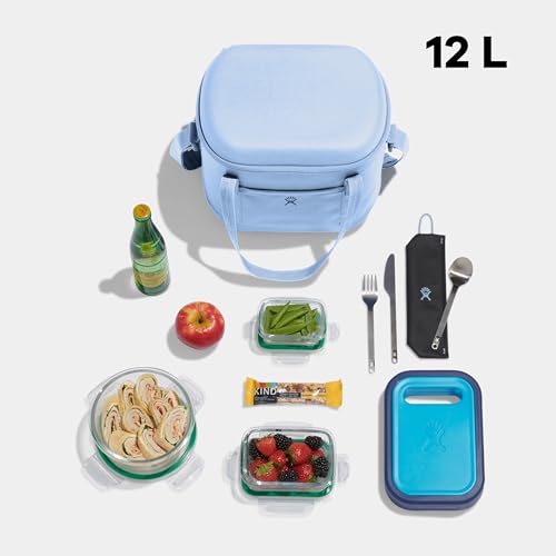 Hydro Flask Cooler Bag - Insulated Soft Lunch Bag - 12 L, Koala Gray and Black A977074
