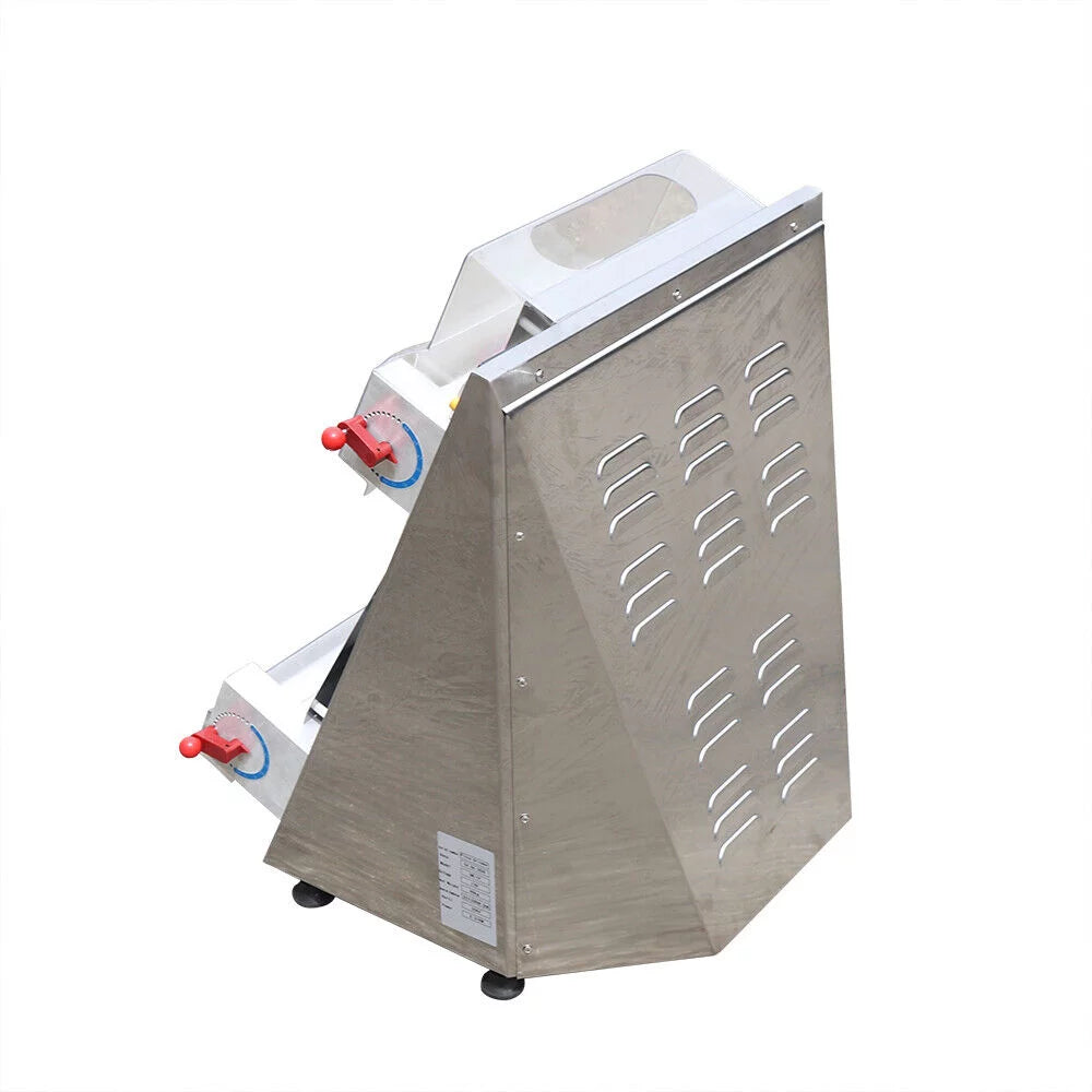 Fichiouy Pizza Press Machine 110V Automatic Dough Roller Sheeter A380