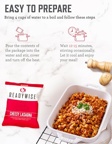 ReadyWise Emergency Food Supply 104 Servings Variety Pack Bucket A71005