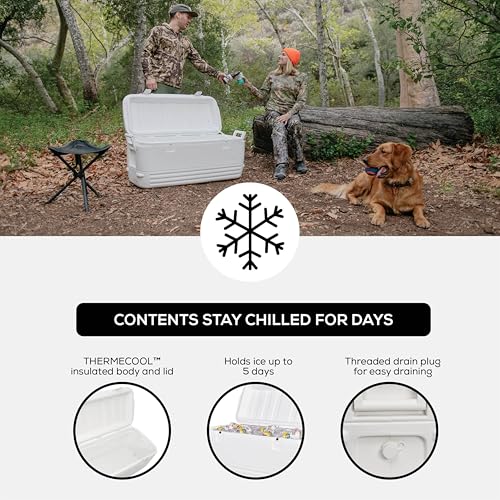 Igloo Insulated Portable Hard Shell Ice Chest Cooler L6107