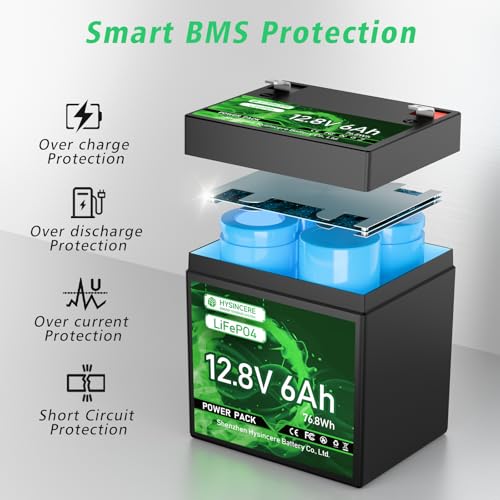 12V 100Ah LiFePO4 Lithium Battery with 100A BMS U8311