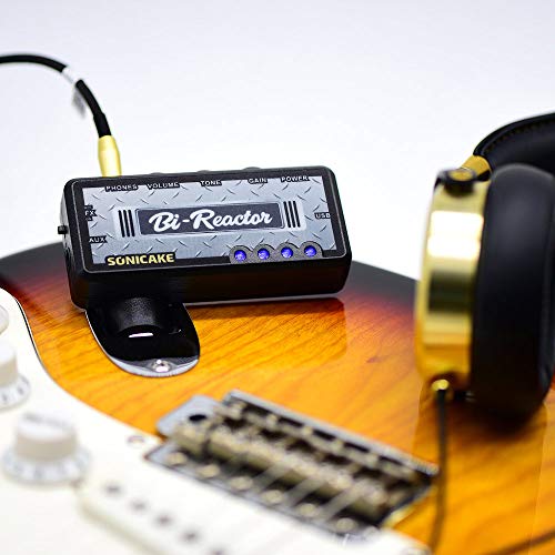 SONICAKE Guitar Headphone Amp Mini Rechargeable Plug-in V111762