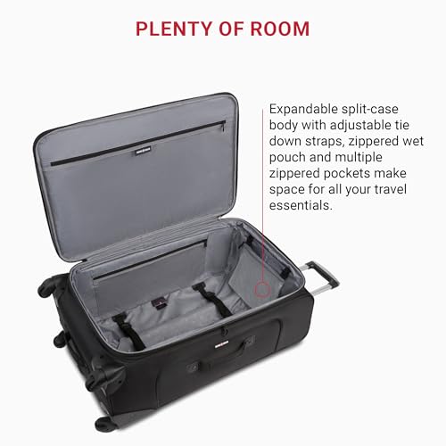 SwissGear Sion Softside Expandable Roller Luggage 3 Piece Set N784870