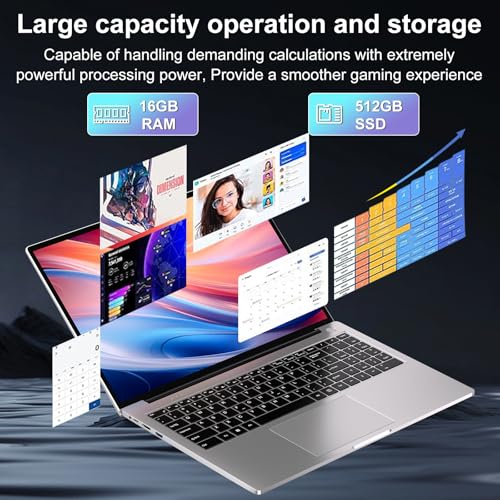 14 Inch Laptop Windows 11 256GB SSD Celeron N4020 Gray S455