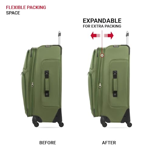 SwissGear Sion Softside Expandable Roller Luggage 3 Piece Set N784870