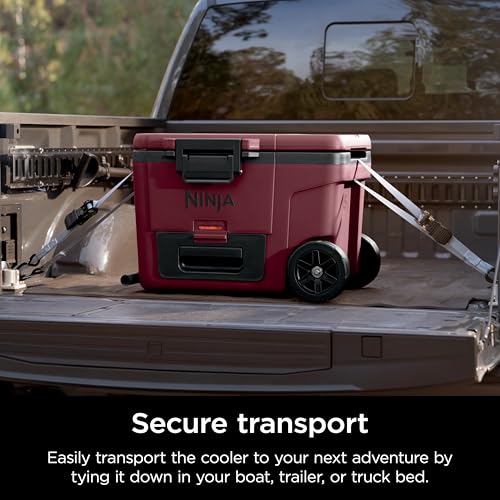 Ninja FrostVault 45QT Cooler with Wheels, Lakeshore Blue M1144