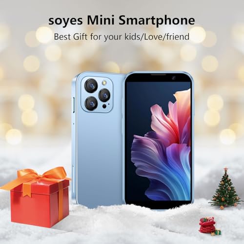 Mini Phone 4G Unlocked Small Smartphone 3.0" Touch Screen Dual SIM 2GB+16GB Black P776944