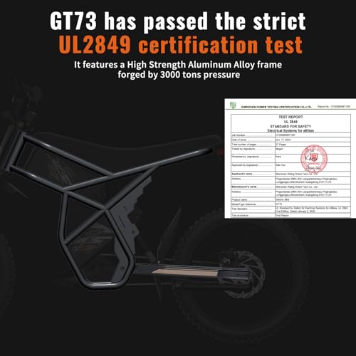 GT73PRO/GT73 Electric Dirt Bike for Adults, 3000W 60V 50MPH, Dual Battery 85 Miles Z405