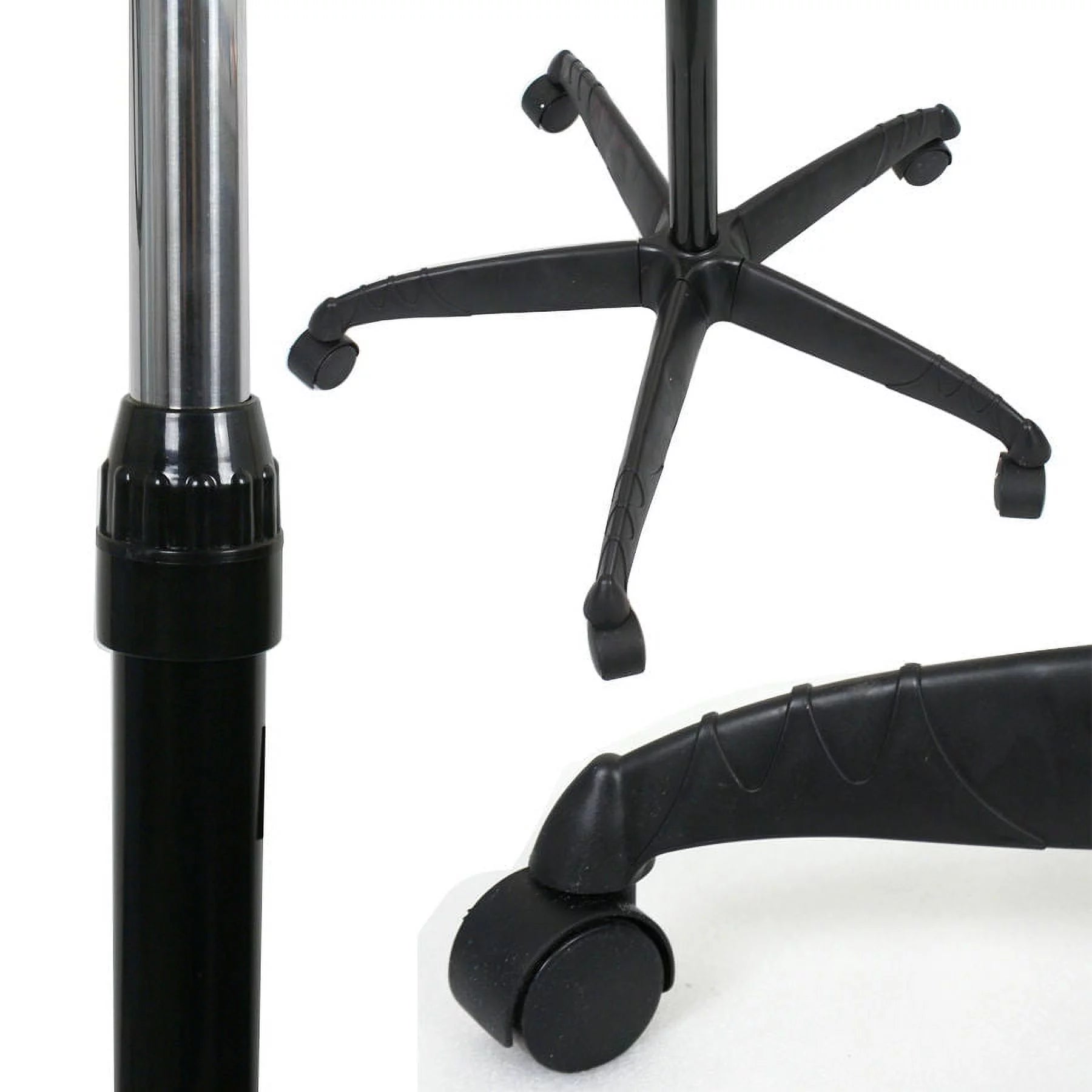 ZENSTYLE 1300W Rolling Floor Hair Dryer Black U5644
